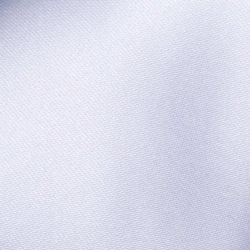 Folkespeare White Satin Clip On Tie Fabric