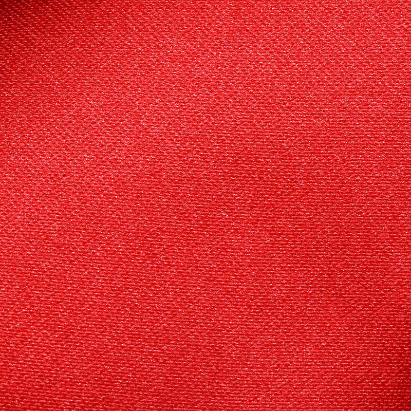 Folkespeare Scarlet Red Satin Clip On Tie Fabric