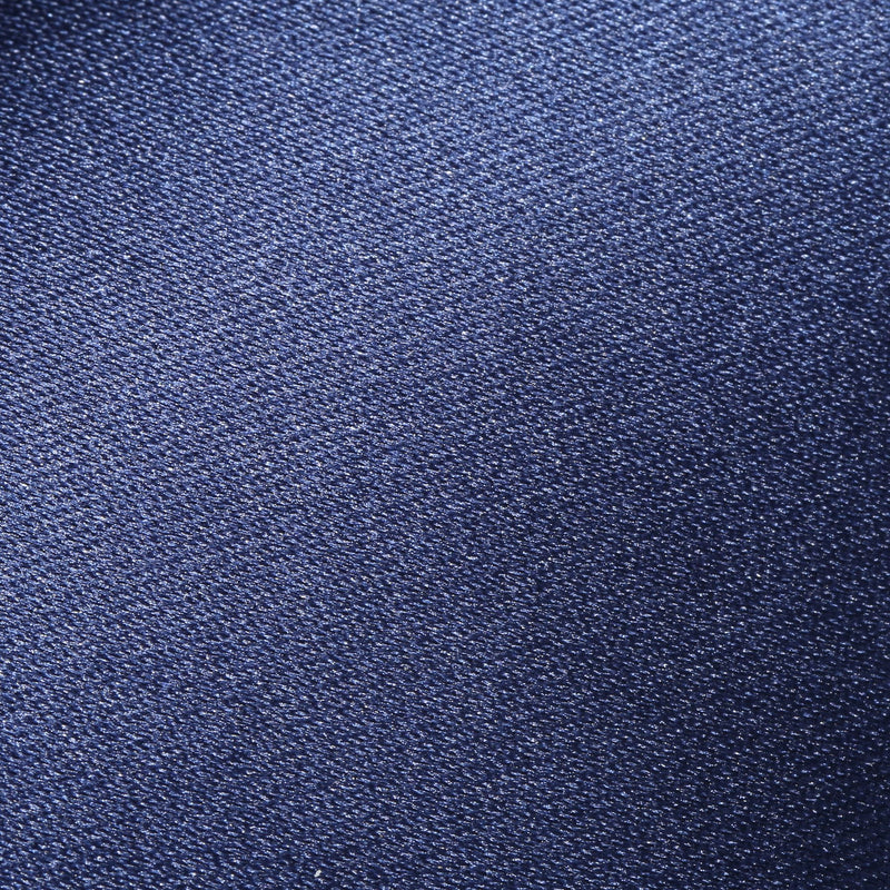 Folkespeare French Navy Satin Tie Fabric