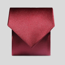 Load image into Gallery viewer, Folkespeare Burgundy Satin Tie
