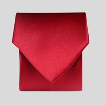 Load image into Gallery viewer, Folkespeare Wine Satin Tie
