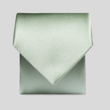 Load image into Gallery viewer, Folkespeare Sage Satin Classic Tie
