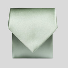 Load image into Gallery viewer, FBA Sage Green Satin Tie
