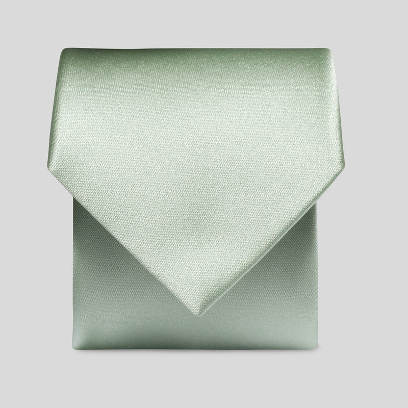 FBA Sage Green Satin Tie