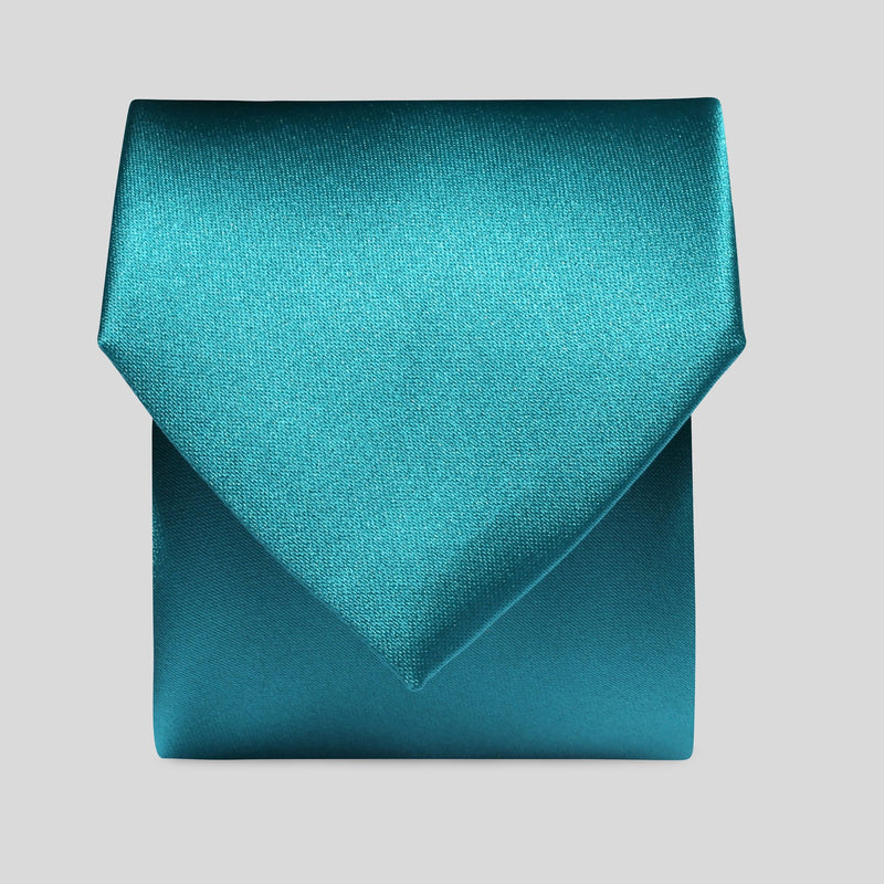 Folkespeare Teal Satin Tie