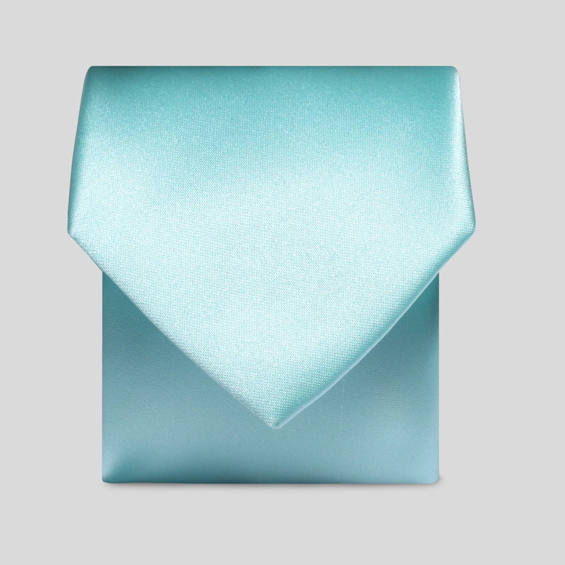 Folkespeare Aqua Satin Tie