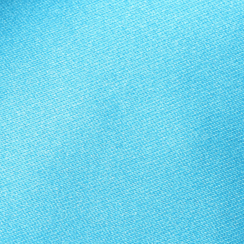 Folkespeare Turquoise Satin Tie Fabric