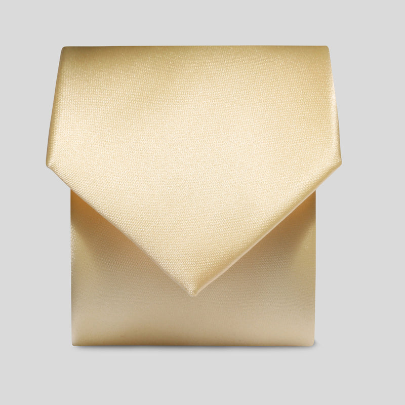 Folkespeare Lemon Satin Classic Tie