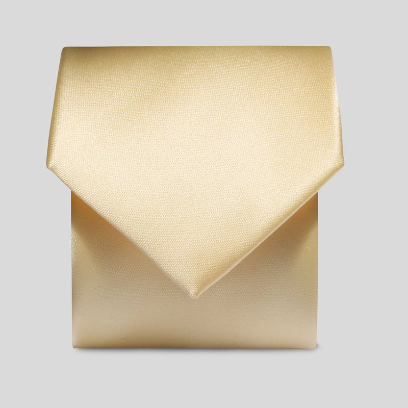 Folkespeare Lemon Satin Tie