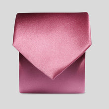 Load image into Gallery viewer, Folkespeare Dusky Pink Satin Classic Tie
