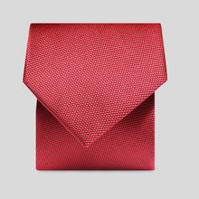 Load image into Gallery viewer, Folkespeare Red Textured Classic Tie
