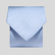 Load image into Gallery viewer, Folkespeare Light Blue Slub Classic Tie
