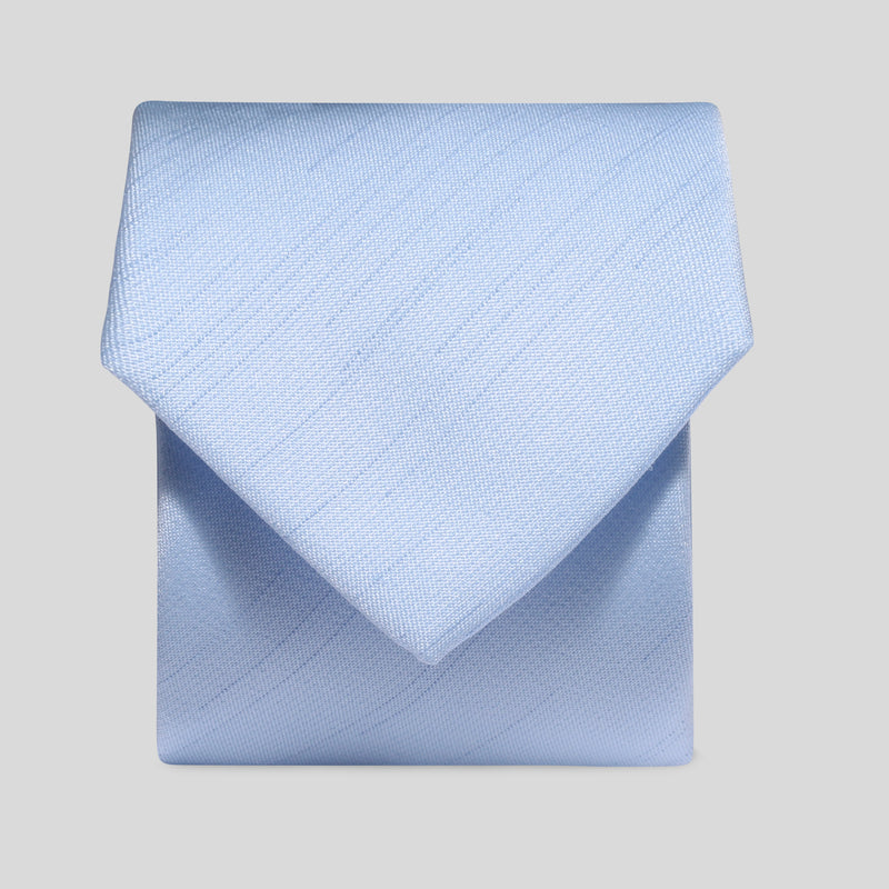 Folkespeare Light Blue Slub Classic Tie