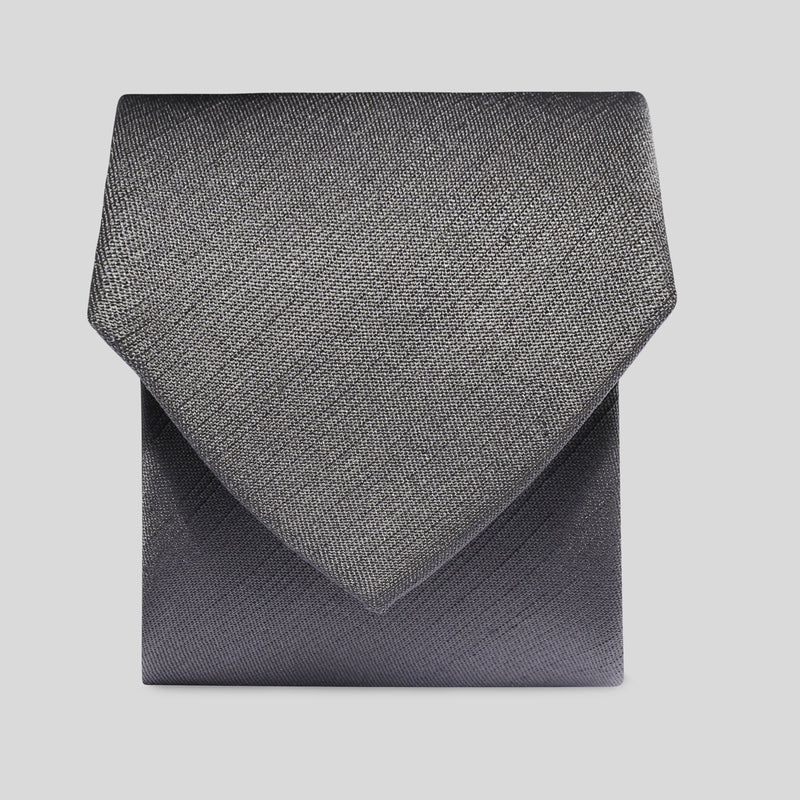 Folkespeare Charcoal Slub Classic Tie