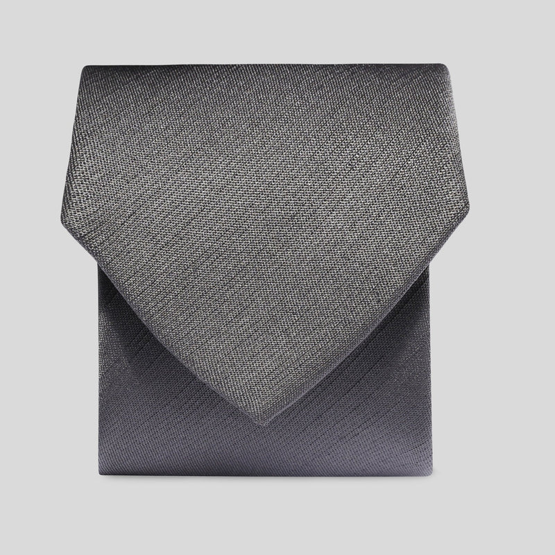 Folkespeare Charcoal Slub Tie
