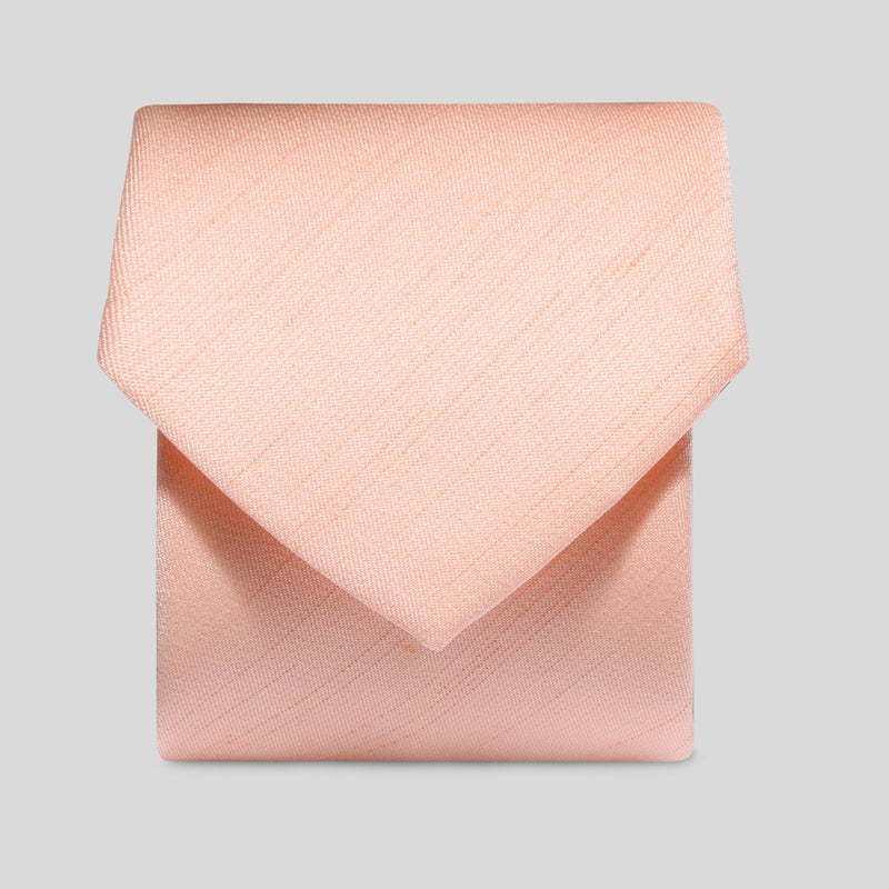 Folkespeare Peach Slub Tie