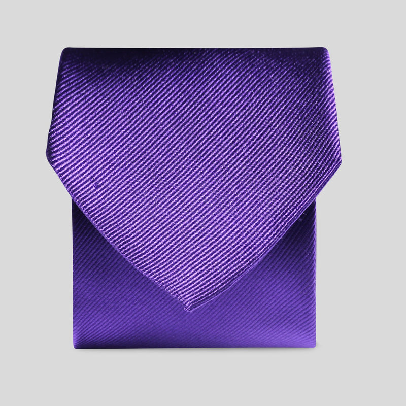 Folkespeare Purple Silk Tie
