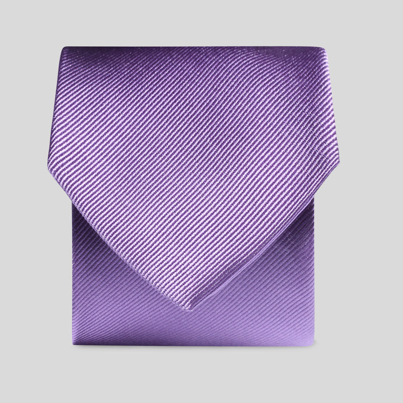 Folkespeare Violet Silk Classic Tie