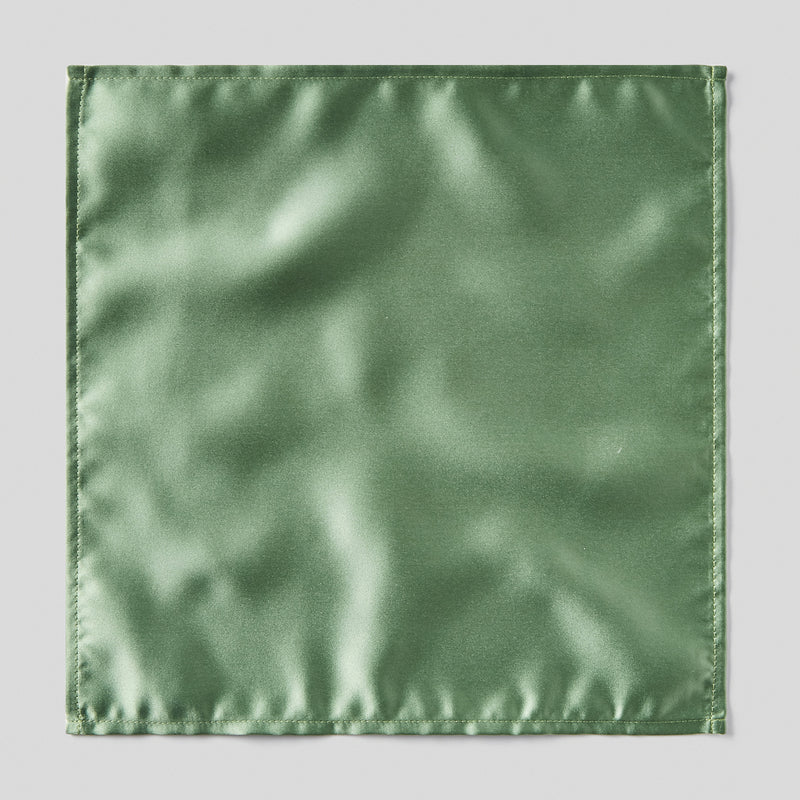 Leaf Satin Tie and Pocket Square Set Pocket Square