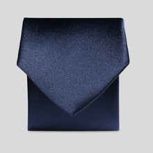 Load image into Gallery viewer, FBA Navy Satin Tie
