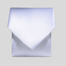 Load image into Gallery viewer, FBA White Satin Tie
