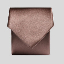 Load image into Gallery viewer, FBA Mid Brown Satin Tie
