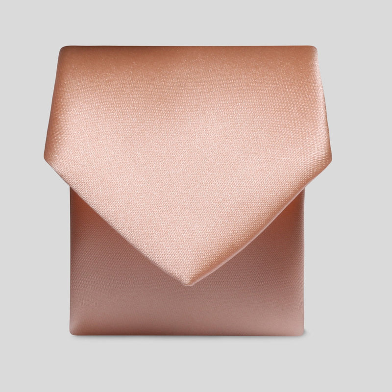 FBA Peach Satin Tie