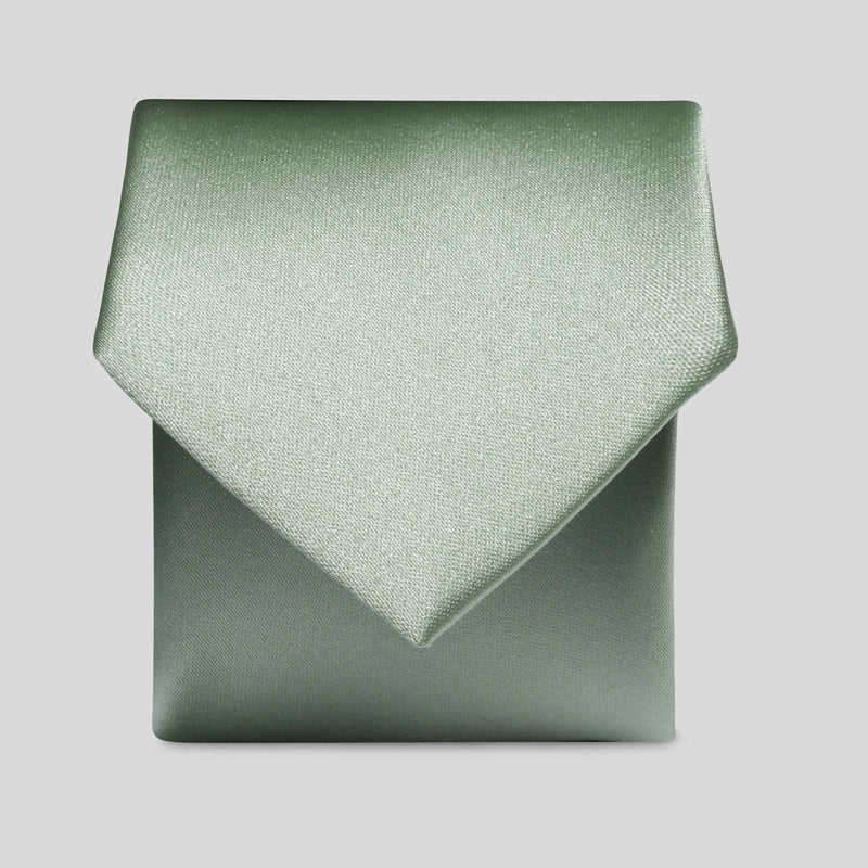 FBA Sage Green Satin Tie